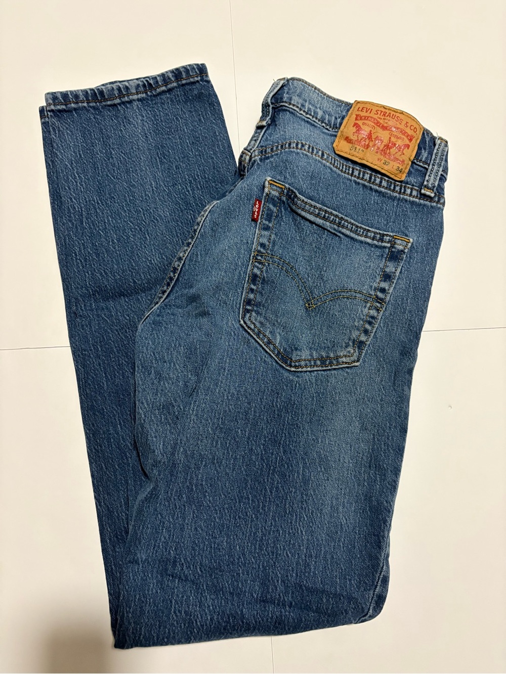 Levi’s 511 Slim Fit Medium Wash Jeans Men’s Size 32x34